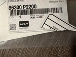 Genuine Oem Rear "kia" Emblem 86300-P2200 For 2022-2025 Sorento. Fixed Price $35.00.