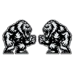 Yeti Emblem, Custom 3D Bigfoot Badge Decal Accessory For Car, Truck, Suv, 2PC. Fixed Price $24.99.