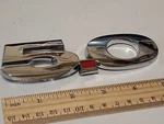 2010-2014 Ford Mustang New Take Off Chrome Fender Badge Frt Left BR33-16C149-AB. Fixed Price $35.00.