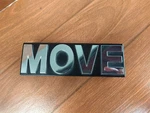Daihatsu Move Custom 1ST Front Grille Emblem Badge Genuine P/n 75341X4951. Fixed Price $53.97.