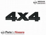 Genuine Nissan Frontier Rear 4X4 Emblem Midnight Edition Black - New Oem. Fixed Price $89.88.