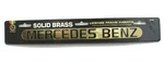 Vtg Mercedes Car Club / Front Grill Badge Auto Emblem Plaque By Cal Custom. Fixed Price $7.99.