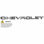 Chevrolet Hood Emblem Letters For 67-68 Chevy Pickup Truck Suburban. Fixed Price $63.94.