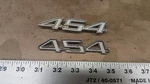 Chevrolet Vintage 454 Emblem Badge P39632. Fixed Price $53.97.