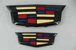 Front & Rear Black Color Crest Cadillac Logo Badge Emblem For Xts CT6 XT5 Ats. Fixed Price $39.85.