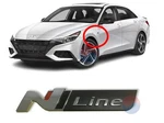 Genuine Oem N-line Emblem Badge 86317AA000(86318AA000) For Hyundai Elantra 20 23. Fixed Price $27.90.