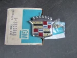 1974 75 76 Cadillac Roof Side Sail Panel Emblem Oem 1486972 Gm. Fixed Price $69.99.