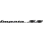 1994-96 Chevrolet; "impala Ss" Quarter Panel Emblem; Black; Each; Genuine Gm. Fixed Price $152.99.