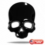 Skull Devil Death Usa Flag Car 3D Sticker Decal Punisher Emblem Black Decorate. Fixed Price $6.99.