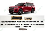 Gloss Black Front Rear Door Summit 4X4 Emblem 2021+ Jeep Grand Cherokee 3ROW. Fixed Price $185.80.