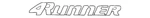 Genuine Toyota 1996-1998 4RUNNER Nameplate 75431-35020. Fixed Price $51.00.