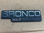 1992 1993 1994 1995 1996 Ford Bronco Xlt Fender Emblem Badge F4YB-16B114-KA #2. Fixed Price $19.98.