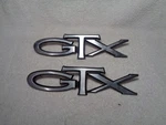 Mopar 1968-72 Plymouth Gtx Quarter Panel Emblems. Fixed Price $189.00.
