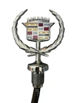Ornament Cadillac ELDORADO1979-1985GM-3634589. Fixed Price $89.00.