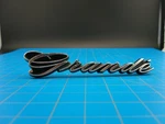Ford Mustang Grande Emblem Badge C9ZB-6550398-A Oem 1969 1970 Genuine Metal Trim. Fixed Price $39.99.