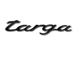 Genuine Porsche 911 "targa" Emblem Inscription Rally Black 9965592370870C. Fixed Price $65.55.