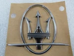 Maserati Quattroporte, Granturismo, Lh, Left, Trident Emblem, New, P/n 67861500. Fixed Price $50.00.