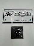 22-23 Dodge Challenger Black Hellcat Dark Gray Right Fender Emblem Nameplate New. Fixed Price $98.86.