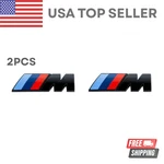Bmw M-performance Fender Emblem Badge Gloss Black (2 Pack)-new. Fixed Price $17.98.