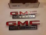 ** ( ) Vintage 1968-1972 Gmc 1500 Truck Badge Pair Emblems Rat Hot Rod. Fixed Price $150.00.