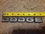 1985 Dodge D150 Pickup Emblem Chrome Oem Mopar Truck 1821180. Fixed Price $33.50.