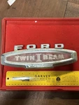 Ford Truck F100 Twin Beam Fender Emblem C6TB-167240-A KBC-24173. Fixed Price $50.00.