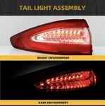 Driver Side Tail Light Compatible With 2013- 2016 Ford Fusion Se Left Rear. Fixed Price $43.80.