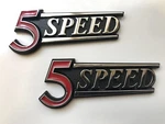 Datsun 510 (5 Speed) New Rear Hatch Or Trunk Emblem Badge (pair). Fixed Price $45.00.