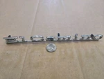 Chevy Oem 1969 Camino Chrome Metal 3/8" Emblem Badge Logo Nameplate 3899528. Fixed Price $54.99.