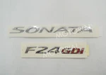 Rear Trunk Emblem 2PCS Set For 2011-2014 Hyundai Sonata / I45. Fixed Price $28.90.