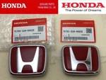 Honda S2000 Genuine Front And Rear Emblems 75700-S2A-000ZE 75701-S2A-000ZE. Fixed Price $128.00.