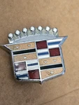Cadillac Crest Badge Emblem Logo 1485429 Oem 1970'S 1960'S. Fixed Price $29.99.