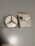 Mercedes Emblem Rear Boot Grey Chrome Cla W118 C217 Gle C167 Eqc A09981085009149. Fixed Price $40.00.
