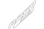Genuine Jaguar Nameplate J9C7303. Fixed Price $123.21.