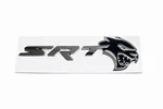 Rear Trunk Srt Emblem Black And Silver Challenger Charger Durango 09-26. Fixed Price $39.99.