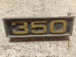 Genuine Gmc 350 Grille Badge Emblem Chevy Truck Blazer Suburban 343991. Fixed Price $49.99.