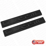 2PCS Fit Dodge Ram "classic" Front Door Emblem Nameplate Badge Blackout. Fixed Price $19.99.
