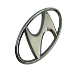Hyundai Grille Emblem Silver Chrome Logo Badge For Santa Fe 2021 2022 2023. Fixed Price $28.67.