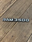 94-01 Dodge Ram 3500 Front Door Emblem Badge Nameplate 96 97 98 99 (F284). Fixed Price $19.90.