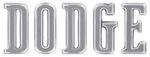 Oer RM4136 "dodge" Letters Hood Emblem. Fixed Price $116.75.