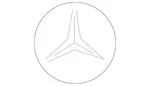 Genuine Mercedes-benz Star 216-758-00-58. Fixed Price $40.73.