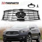 Fit For 2013 2014 2015 Infiniti QX60 JX35 Chrome Grille IN1200123 623103JA0A. Fixed Price $79.69.