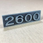 Rear Trunk Emblem Badge 2600 Fit For Toyota Crown MS60 MS65. Fixed Price $34.00.