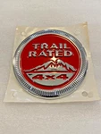 Jeep Trail Rated X Genuine Oem Mopar Emblem 68247406AA. Fixed Price $44.50.