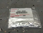 Toyota Camry (xse) 18-24 Rear Trunklid Emblem 75443-06C90. Fixed Price $20.00.