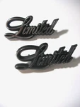 Oem Nos Gm #3071073 Interior Door Trim Emblem Buick Regal Lesabre 1978-87 (pair). Fixed Price $29.99.