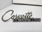 Vintage Chevrolet Corvette Sting Ray Emblem Badge 3797414 Script Chrome Gm Metal. Fixed Price $35.30.