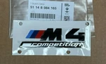 Bmw G82 G83 Competition Black Genuine Rear Trunk Emblem "M4" Decal Badge New. Fixed Price $65.99.