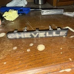 Chevelle Car Emblem Badge Retro Custom Styling. Fixed Price $15.00.