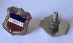 Liberty Motor Car Medallion Emblem Set W/ Mounting Studs Vintique. Fixed Price $40.00.